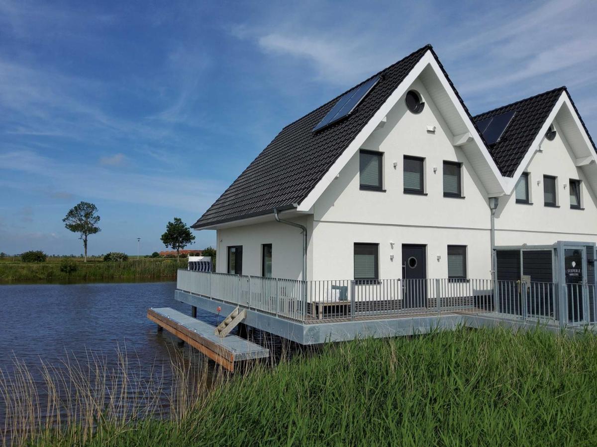 Nr 110 - Ferienhaus Seeperle Pfahlhaus Auf Der Harle Carolinensiel Dış mekan fotoğraf